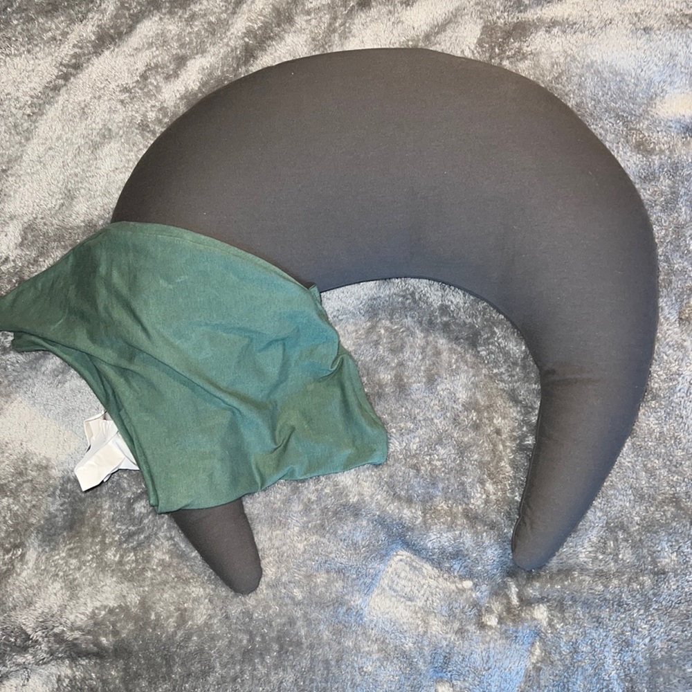 Snuggle me organic feeding support with cover VGUC